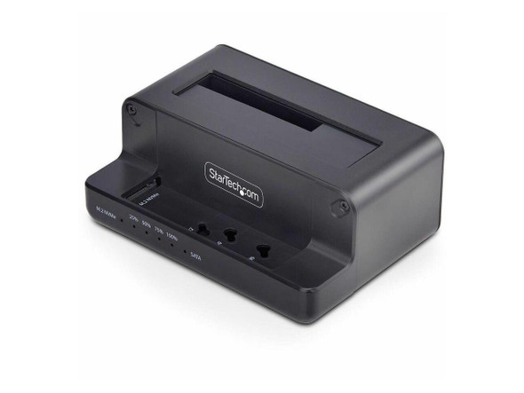 StarTech M.2 NVMe to 2.5/3.5" SATA Drive Duplicator, Dual Bay Standalone SSD