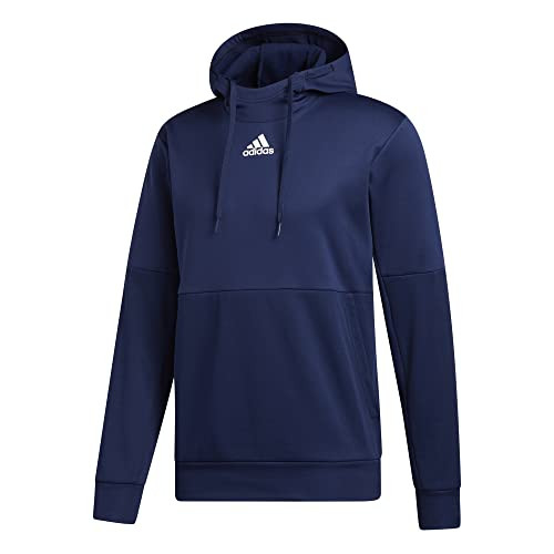 FM7690 ADIDAS Men's Team Issue pullover Hood Navy/White Size XL