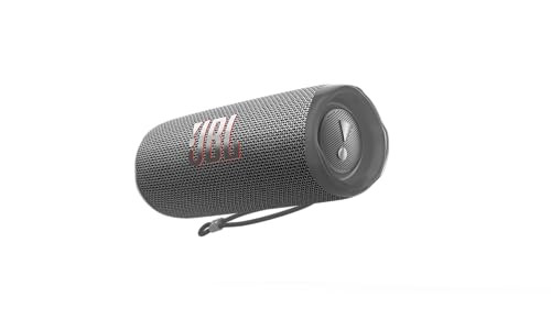 JBL FLIP 6 PORTABLE BLUETOOTH SPEAKER 12 HOURS OF PLAYTIME - GRAY