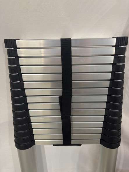 RIKADE TELESCOPING LADDER 20.3FT ATTIC LADDER HEAVY DUTY ALUMINUM XQ-SST-AL-62