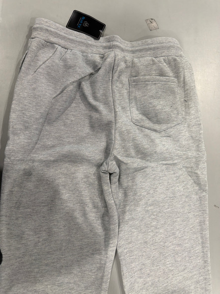 BLUE ICE MEN'S MODERN FIT FLEECE JOGGER SWEATPANTS - SIZE: M - HEATHER GRAY New