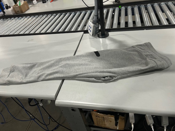 BLU ROCK NEW YORK GRAY JOGGER SWEATPANTS DRAWSTRING XL - SIZE: MEN XL - GRAY