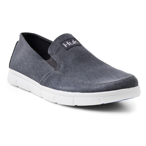 HUK CLASSIC BREWSTER SHOE - SIZE: MEN 9 - VOLCANIC ASH