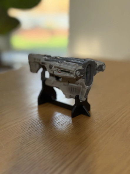 XBOX DOOM ANTHOLOGY BFG 5" STATUE FIGURE LED AND STAND ONLY - GRAY/BLACK