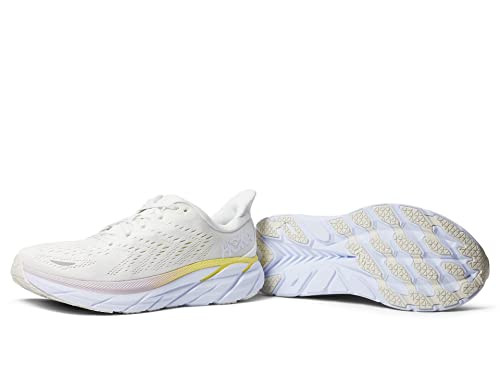 1119394 Hoka Clifton 8 Blanc De Blanc/Bright White 6 B (M)