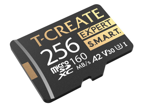 TEAMGROUP 256GB T-Create Expert S.M.A.R.T Monitored A2 microSDXC UHSI-I/U3 V30