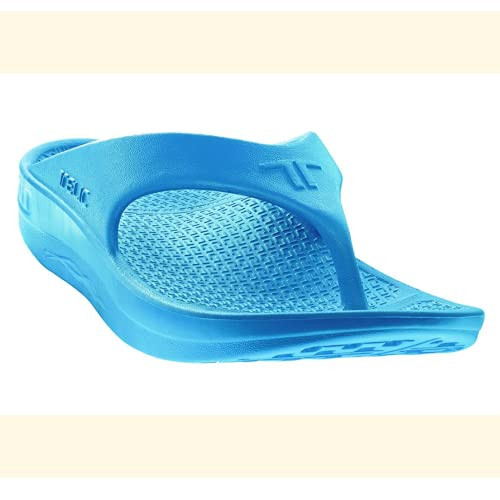 Telic Energy Flip Flop Comfort Sandals Men/Women Pacific Blue Size 11/12