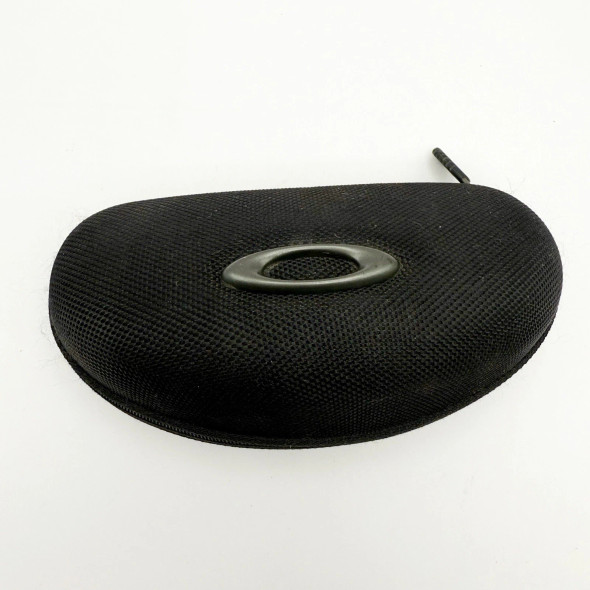 OAKLEY SUNGLASSES CLAMSHELL CASE WITH FOAM INSERTS - BLACK