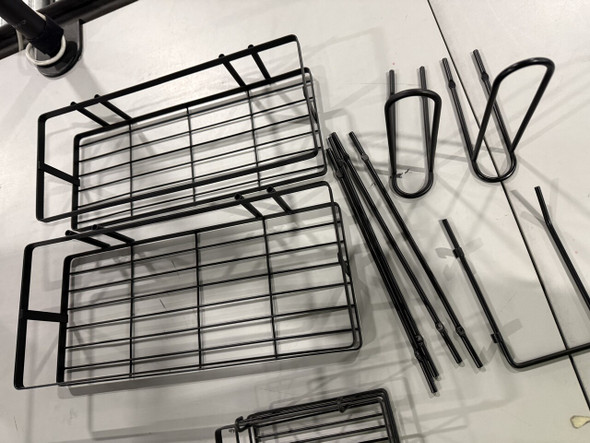 GENERIC 3 SHOWER HOLDERS BLACK