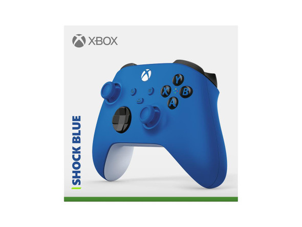 Xbox Wireless Controller - Shock Blue for Xbox Series X|S, Xbox One, and Windows