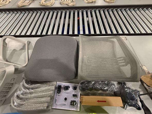 GENERIC MESH GRAY OFFICE CHAIR - GRAY