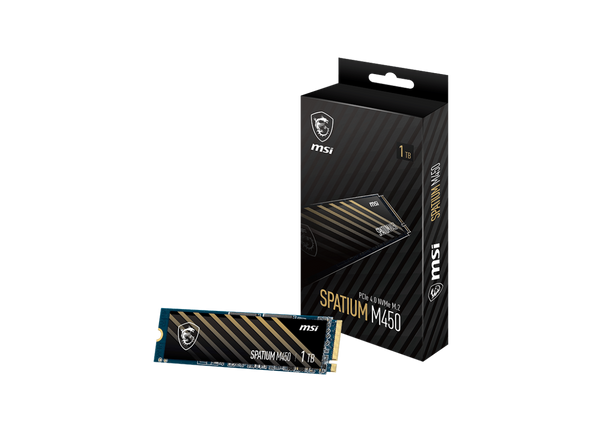 MSI SPATIUM Series M.2 2280 1TB PCI-Express 4.0 x4 Internal Solid State Drive