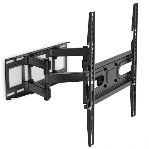 WALI FULL MOTION TV WALL MOUNT FOR 32–70 INCH TVS - BLACK