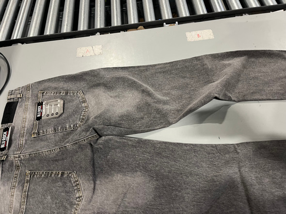 BLU ROCK DENIM FLEX JEANS 36X31 - LIGHT GRAY New