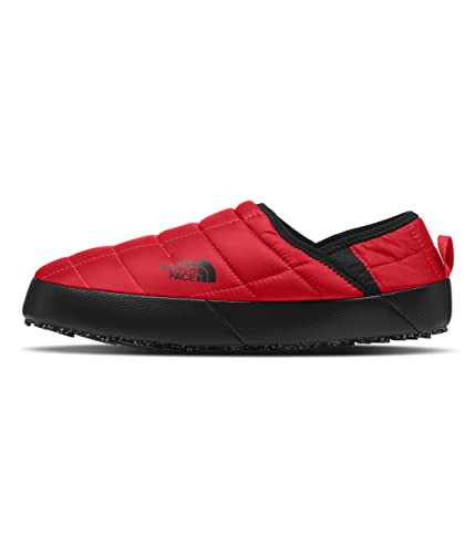 THE NORTH FACE Men's Thermoball Traction Mule V Winter Shoe, 13 TNF Red/Black