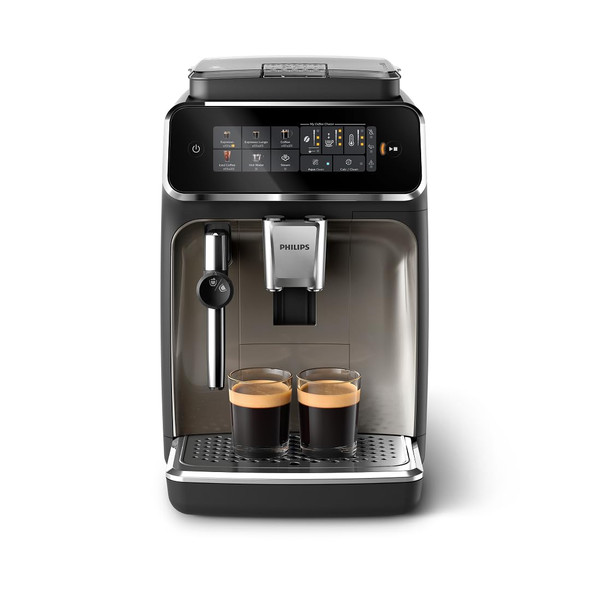 PHILIPS 3300 SERIES FULLY AUTOMATIC ESPRESSO MACHINE EP3326/90 GLOSSY BLACK