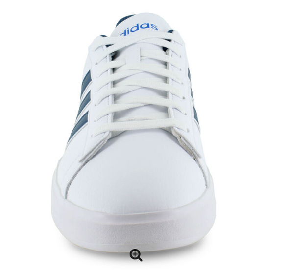 ADIDAS GRAND COURT 2.0 - SIZE: MEN 9 (AU/UK M7.5) - WHITE/BLUE New