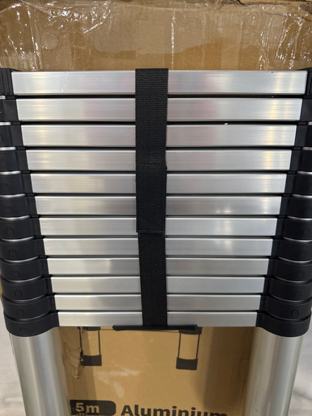 RIKADE TELESCOPING LADDER 16.5FT & ATTIC LADDER HEAVY DUTY - ALUMINUM