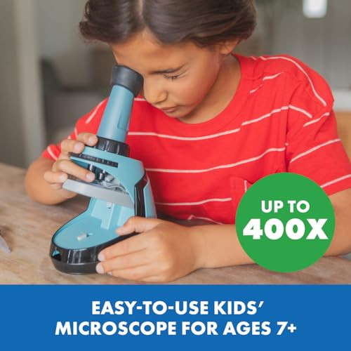 Educational Insights GeoSafari Microscope Science Set – STEM Kits for Kids