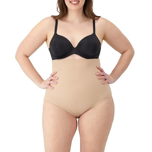 MAIDENFORM WOMEN'S HIGH WAIST SHAPING BRIEF, S - LATTE LIFT New