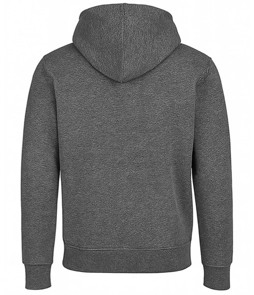 BLUE ICE MEN'S FULL-ZIP LONG-SLEEVE HOODIE - SIZE: MEN M - CHARCOAL New