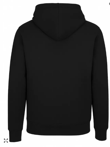 BLUE ICE MEN'S FULL-ZIP LONG-SLEEVE HOODIE - SIZE: MEN M - BLACK New