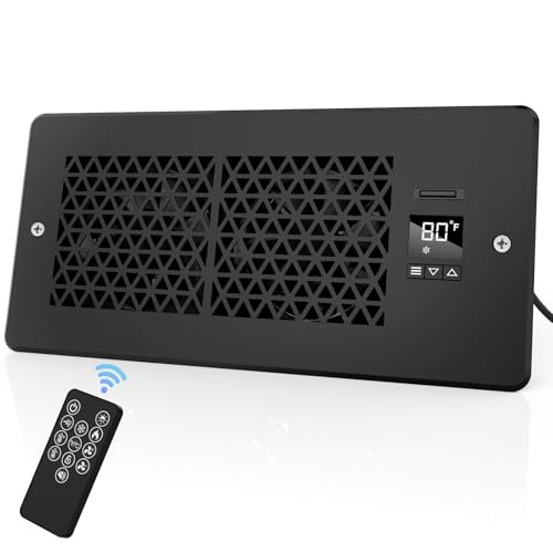 MATULSA REGISTER BOOSTER FAN FOR 4X10" REGISTER HOLES REMOTE CONTROL, 10-SPEEDS