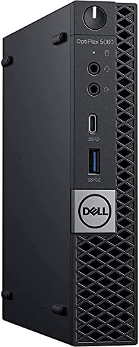 DELL OPTIPLEX 5060 MICRO DESKTOP I5-8500T 2.1GHZ 16GB RAM 512GB SSD - BLACK