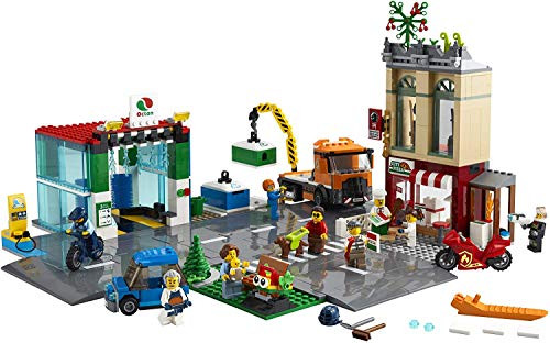 LEGO CITY TOWN CENTER 60292 BUILDING KIT COOL (790 PIECES) - MULTICOLOR New