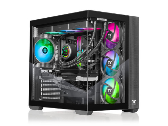 Thermaltake Gaming Desktop PC NE 9870-V380 AMD Ryzen 7 9800X3D 32GB DDR5 2TB SSD