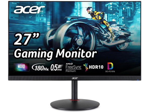 Acer Nitro 27" QHD 2K 1440P 180Hz IPS AMD FreeSync (AMD Adaptive Sync) Gaming