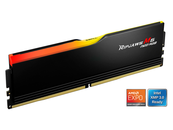 G.SKILL Ripjaws M5 Neo RGB Series 16GB 288-Pin PC RAM DDR5 6000 (PC5 48000)