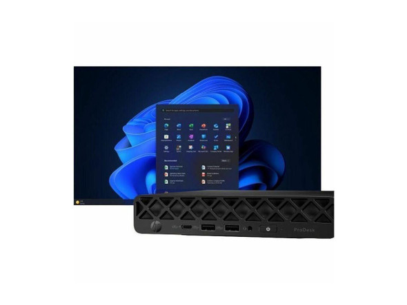 HP ProDesk 4 G1i Desktop Computer - Intel Core Ultra 5 235T - 32 GB - 512 GB PCI