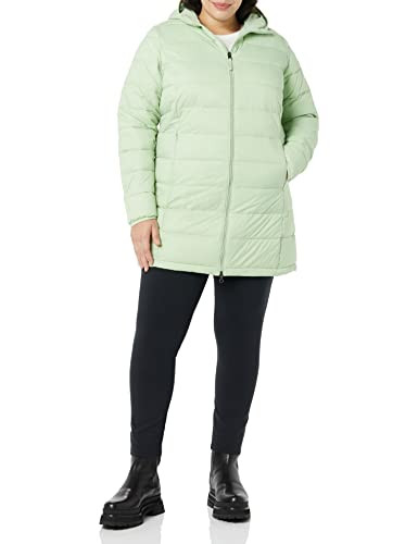 AMAZON ESSENTIALS LIGHTWEIGHT WATER-RESISTANT PACKABLE HOODED PUFFER COAT - XS New