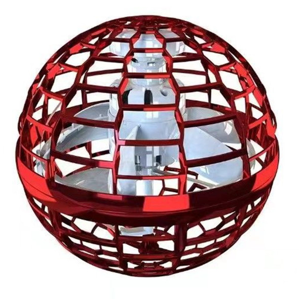 REMARKABLE GOODZ ORBIT CATCH GLOWING DRONE TOY - RED New