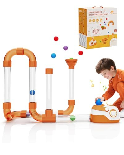 AWALVY AIR-POWERED STEM BUILDING TOYS RECHARGEABLE & PLAY WHILE CHARGING