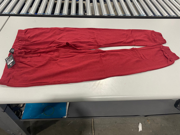 DAILY THREADS FRENCH TERRY CASUAL JOGGER SWEATPANTS - SIZE: 2XL - RED New