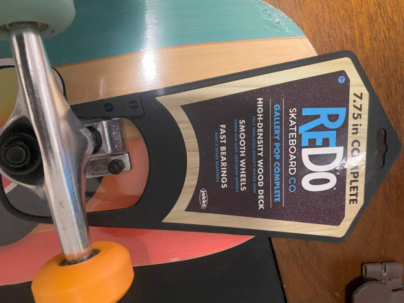 REDO SKATEBOARD CO. 31" STANDARD SKATEBOARD - POPSICLE GRAFFITI