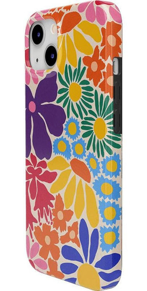 CASELY FLOWER PATCH CASE CLASSIC DESIGN MAGSAFE IPHONE 13 - MULTICOLOR