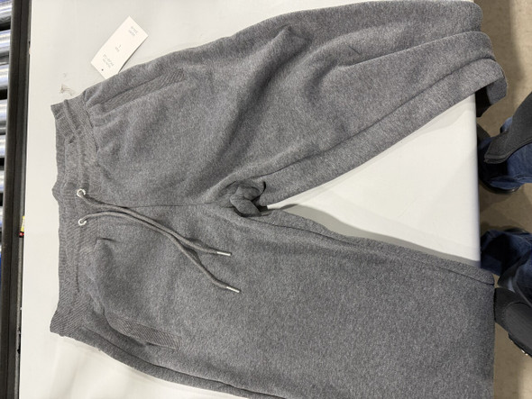 WHITE PEAK MENS SWEATPANTS FLEECE CASUAL SPORT JOGGERS - SIZE: MEN L - GRAY New