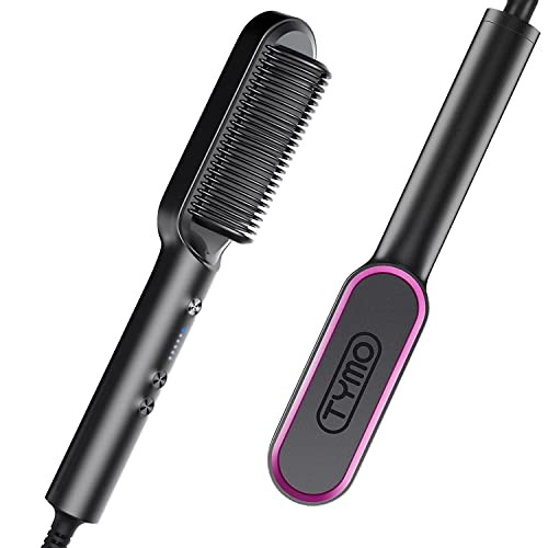 TYMO RING HAIR STRAIGHTENING BRUSH HC100 - BLACK