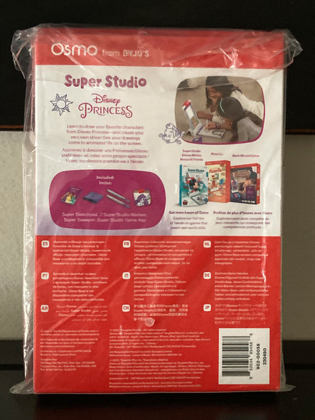 NEW-OSMO-BYJU'S SUPER STUDIO DISNEY PRINCESS-LEARN TO DRAW AGES 5-10