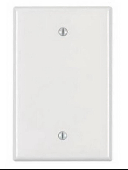 LEVITON PLUS+ NYLON WALLPLATE MIDWAY 3/8" LARGER UNBREAKABLE 2E2S4(2A) - WHITE