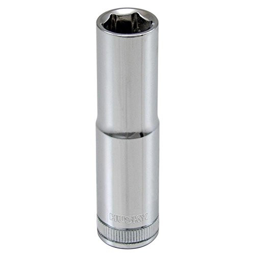 HUSKY 3/8 IN. DRIVE 12 MM 6-POINT METRIC DEEP SOCKET - SILVER New