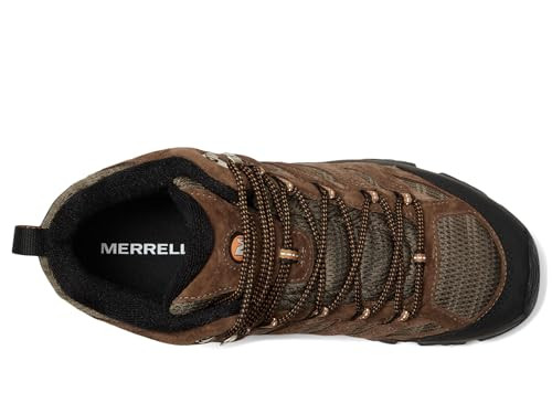 MERRELL MEN'S MOAB 3 MID WATERPROOF HIKING BOOT - EARTH - SIZE 13