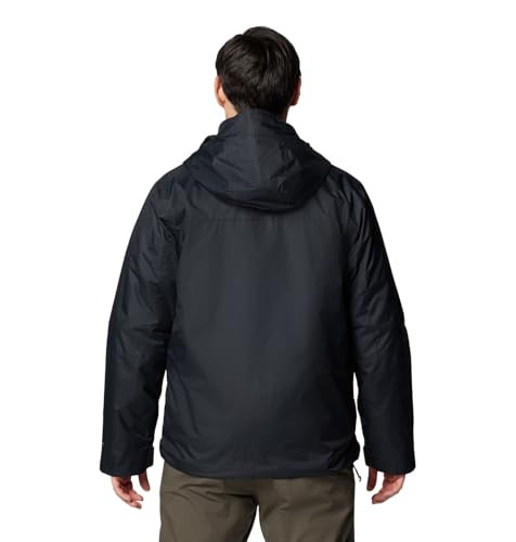 COLUMBIA MEN'S TUNNEL FALLS II INTERCHANGE JACKET - SIZE: MEN M - BLACK