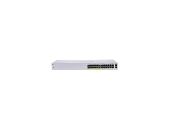 Cisco 110 CBS110-24PP Ethernet Switch, 24 Ports - 2 Layer Supported