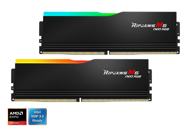 G.SKILL Ripjaws M5 Neo RGB Series 32GB (2 x 16GB) 288-Pin PC RAM DDR5 6000 (PC5