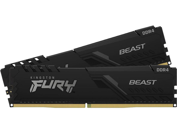 Kingston FURY Beast 16GB (2 x 8GB) 288-Pin PC RAM DDR4 3200 (PC4 25600) Memory