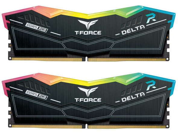 Team T-Force Delta RGB 64GB (2 x 32GB) 288-Pin PC RAM DDR5 5200 (PC5 41600)